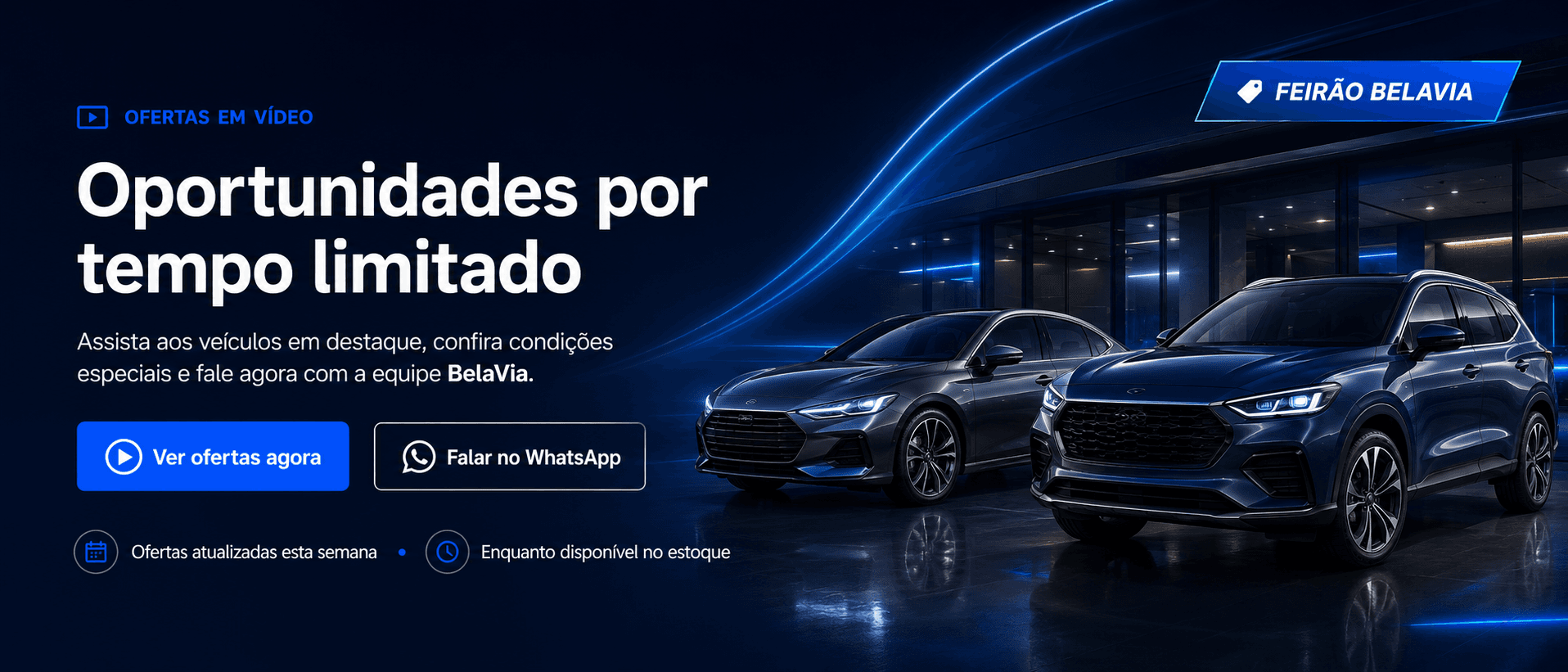 Ofertas em vídeo BelaVia